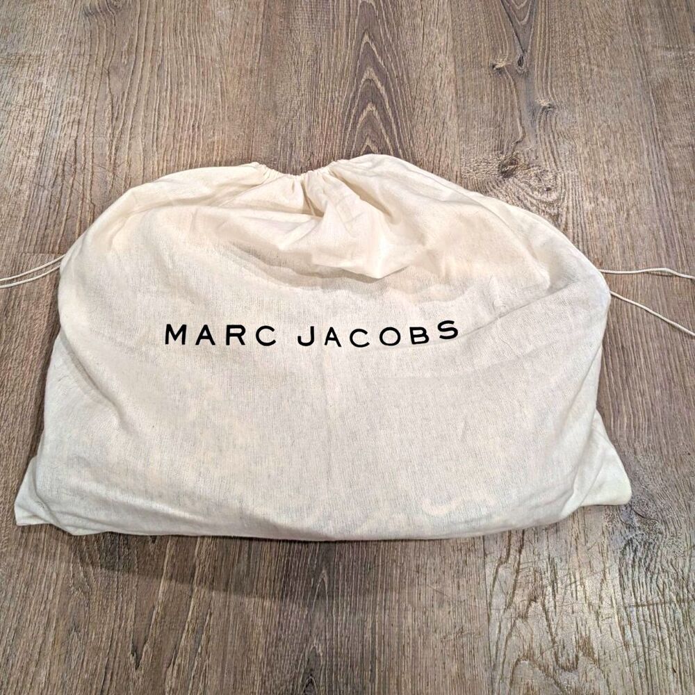 Marc Jacobs Pretty Nylon Black Cream Floral Arabesque Bow Shoulder ToteW/Dustbag